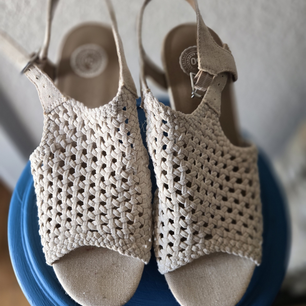 Authentic American Heritage Tan Espadrilles